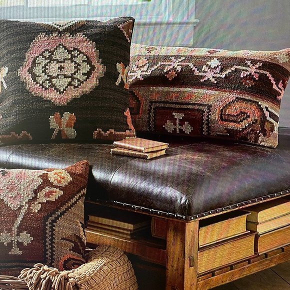 Pottery Barn Accents New Pottery Barn Moroccan Dabney Kilim Wool